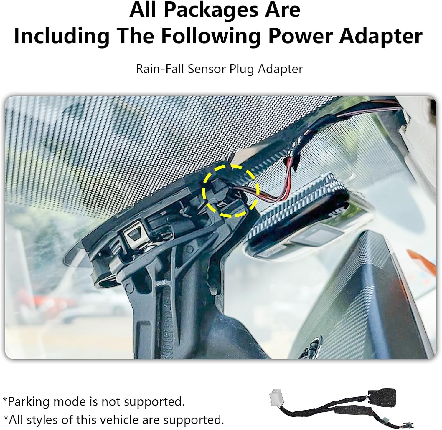 Front 4K/Rear 1080p Dash Cam for VW Passat B8 2015-2024 App WiFi Loop Recording