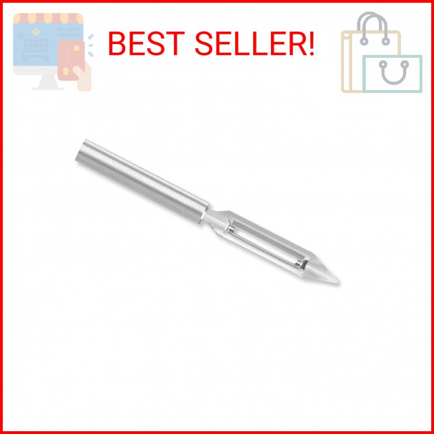 Rada Cutlery Vegetable Peeler (R132), 1.75" Stainless Steel Swiveling Blade, Mad