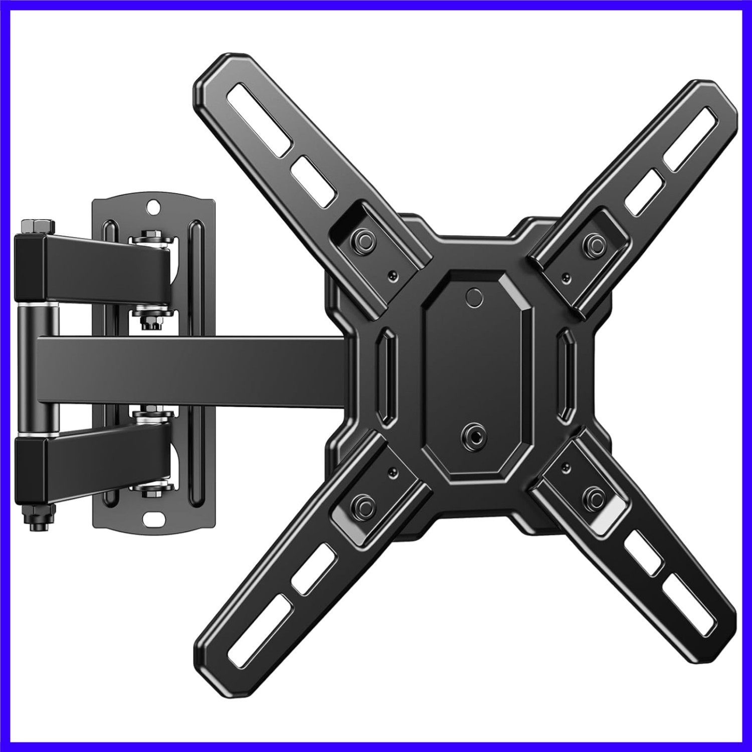 Single TV Monitor Wall Mount Bracket for 17 to 34 Inch Screens, Holds up to 4...