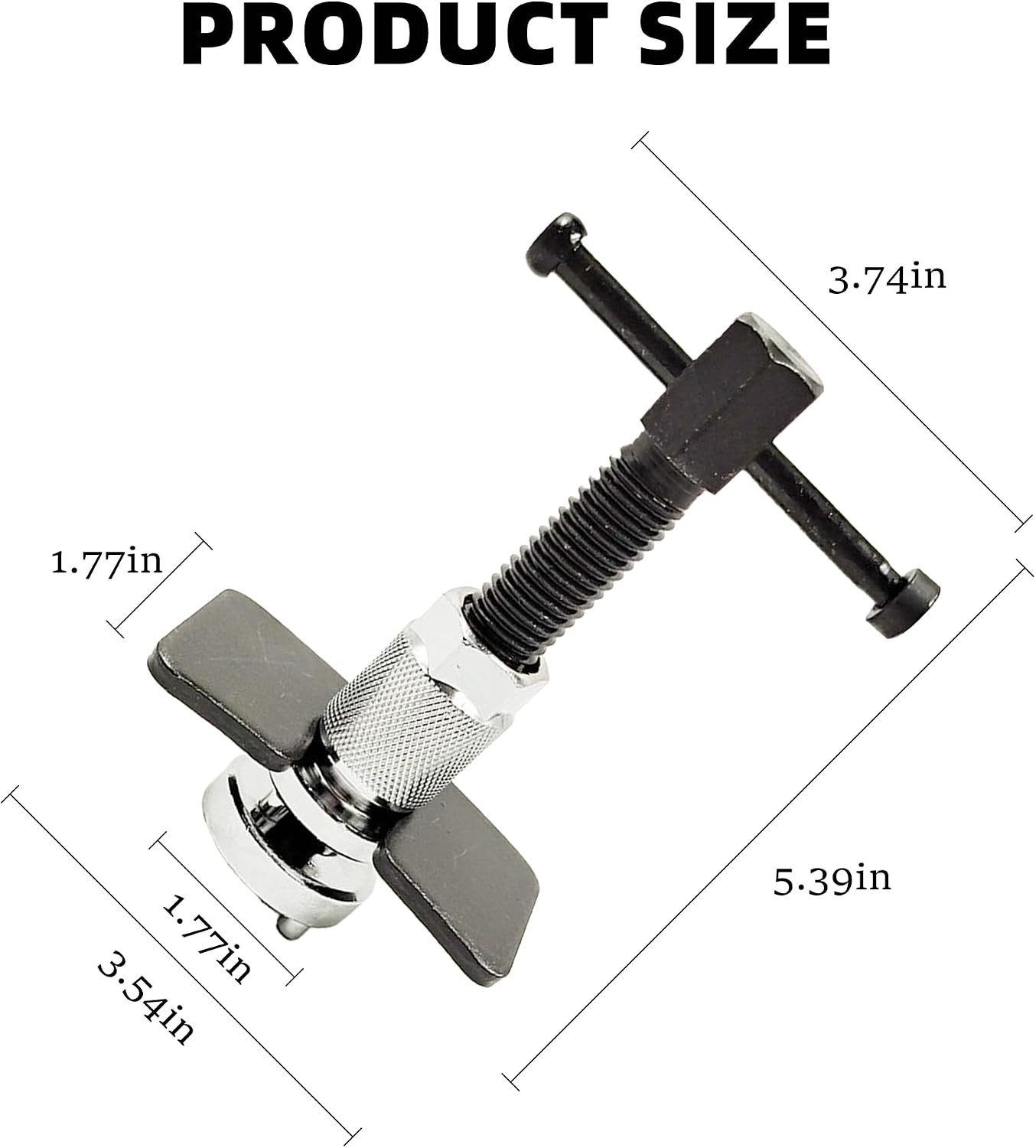 Universal 3pcs Brake Caliper Piston Rewind Tool for Efficient Auto Repairs