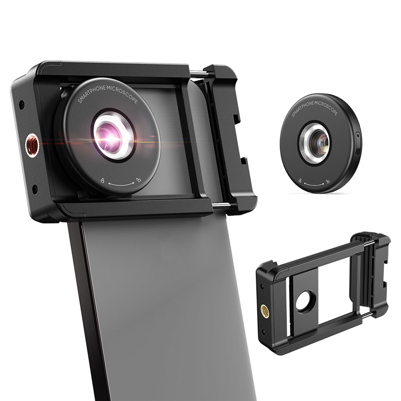 APEXEL Smartphone Microscope Portable Micro Exploration with LED Fill Light