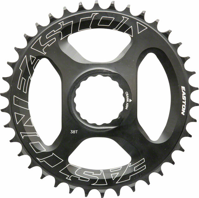 Easton Direct Mount 38 Tooth Chainring, Black