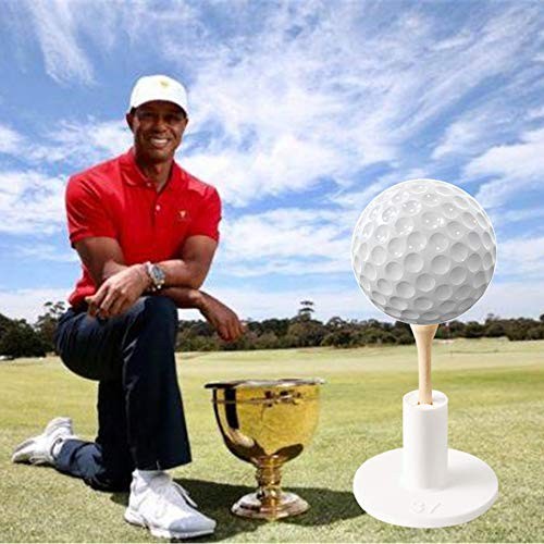 Keepup 10 Set Golf Rubber Tee Holder Set For Driving Range Golf Practi