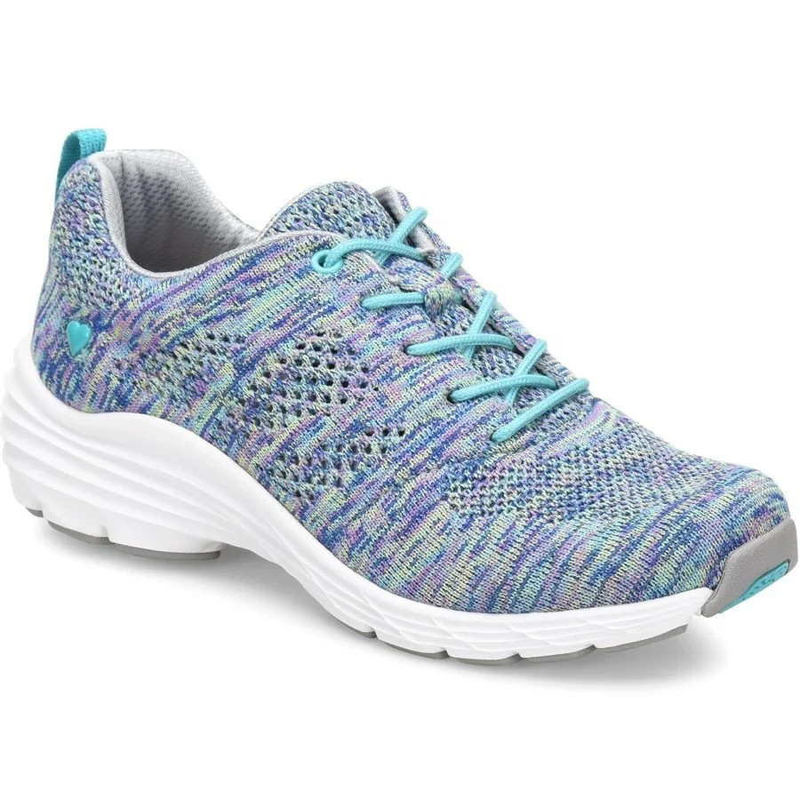 ALIGN BY NURSE MATE WOMEN SHOE TABOR BLUE WOVEN IN ALL SIZES SLIP RESISTANT NEW