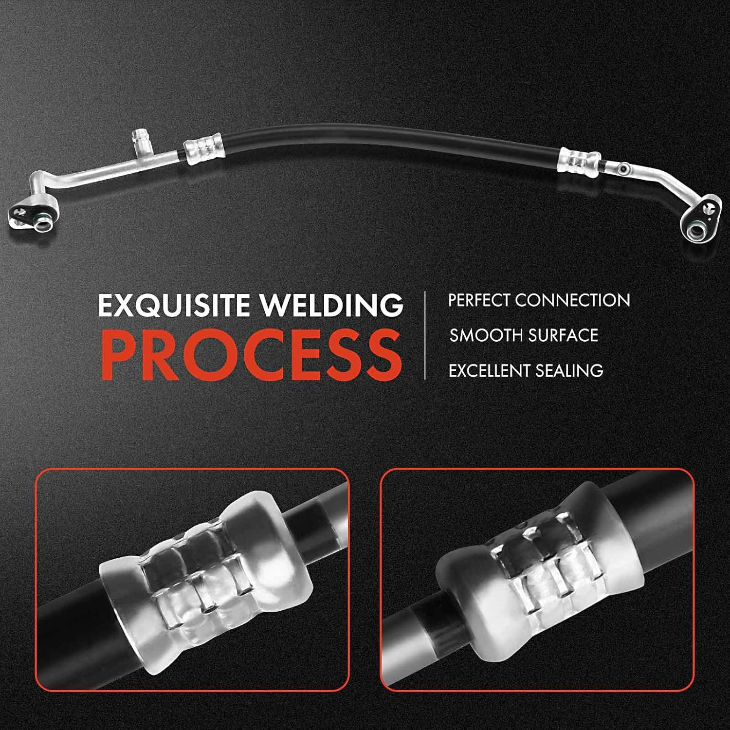 A/C Discharge Line Hose Assembly Compatible with Ford Edge 2007-2014, Lincoln MK