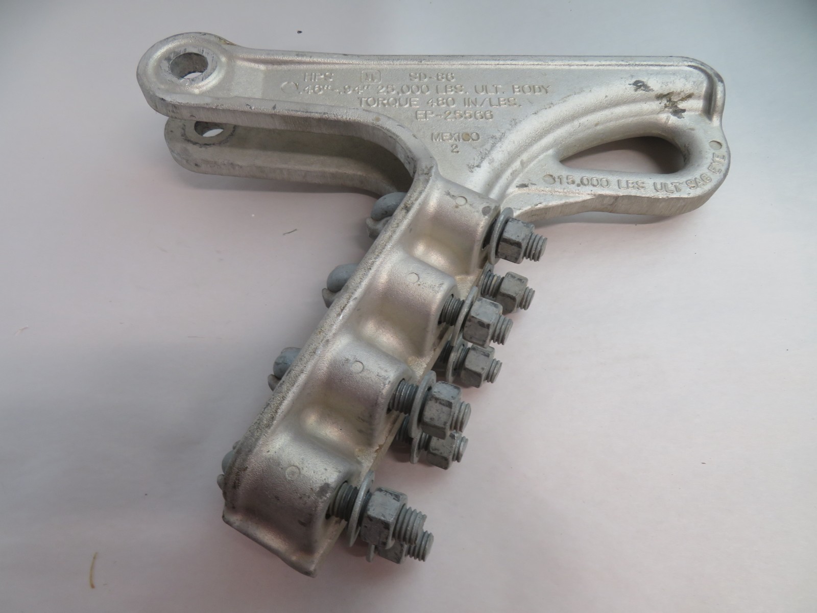 HPS SD-86 Quadrant Strain Clamp 25,000 LBS TORQUE 480 IN/LBS