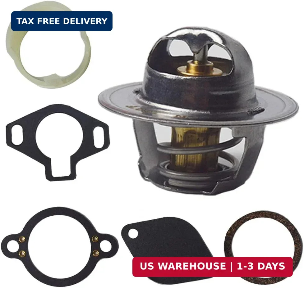 807252Q5 Thermostat Kit 160° Compatible with MerCruiser | Fits V6 V8 4.3L 5.0L 5
