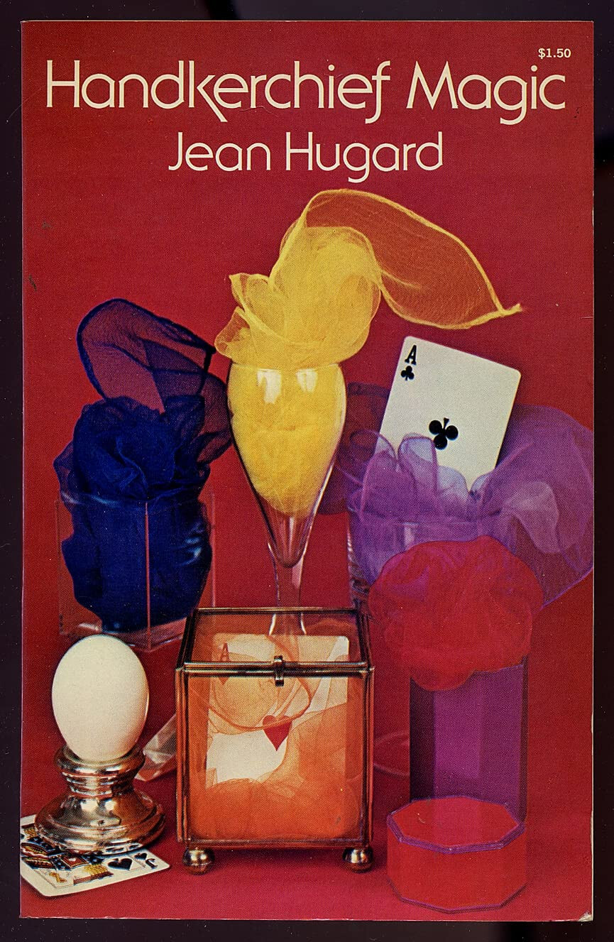 "VINTAGE" HANKERCHIEK MAGIC BOOK - 96 PAGES - NO LONGER IN PRINT