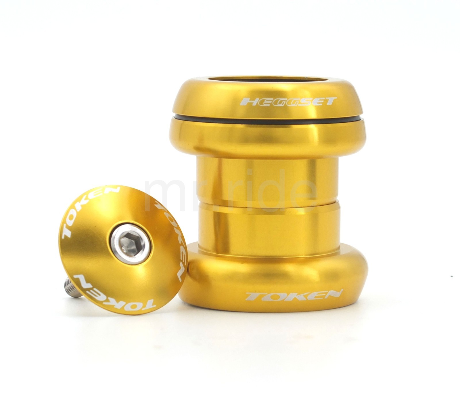 Head set TOKEN "Heggset" TK 060 for 1 1/8" Gold for integrated + threadless