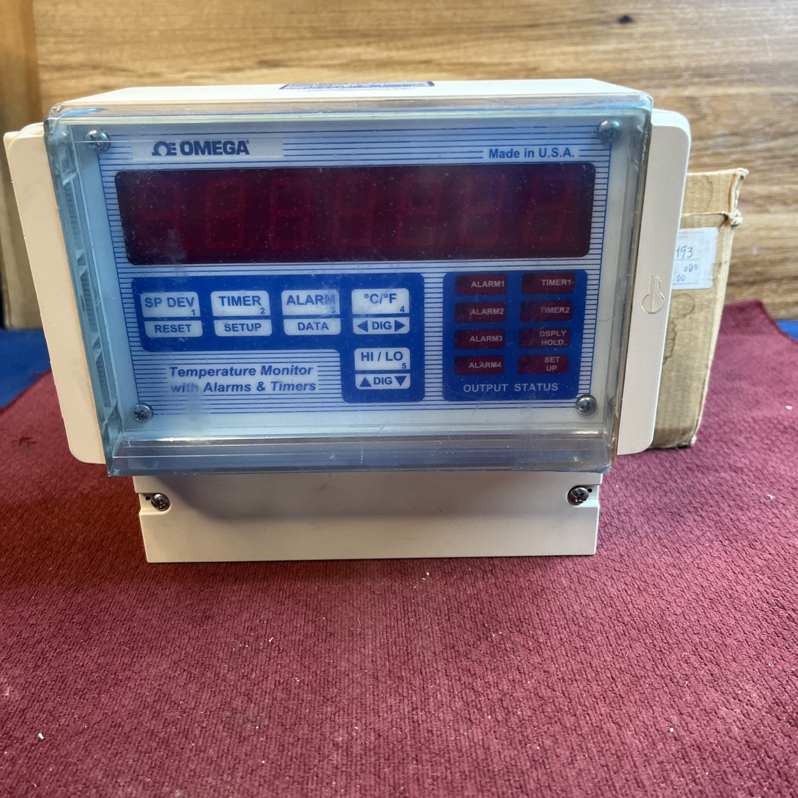 OMEGA ENGINEERING DPS3301-TC / DPS3301TC (NEW IN BOX) TEMP MONITOR/CONTROL