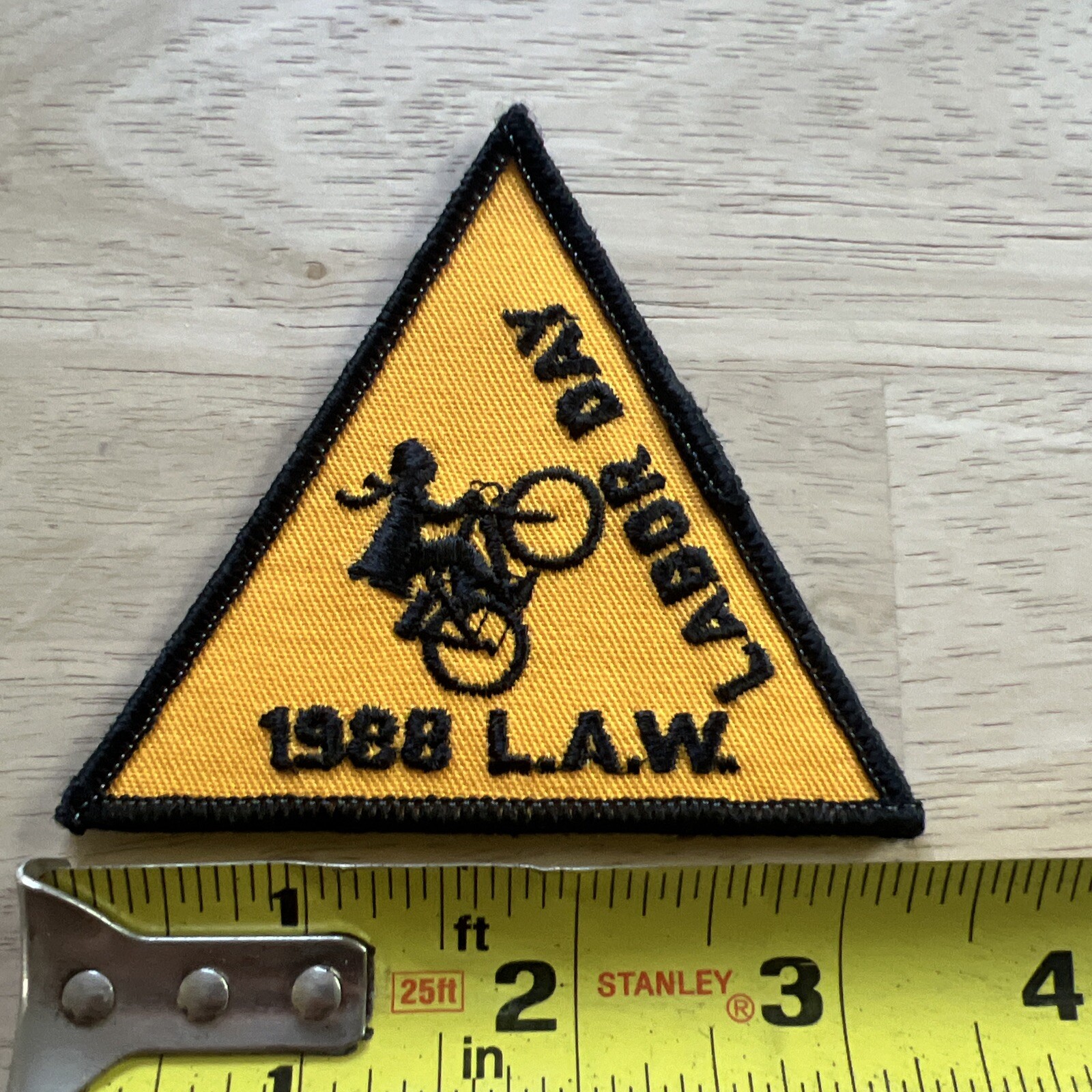 Vintage L.A.W. 1988 Labor Day patch