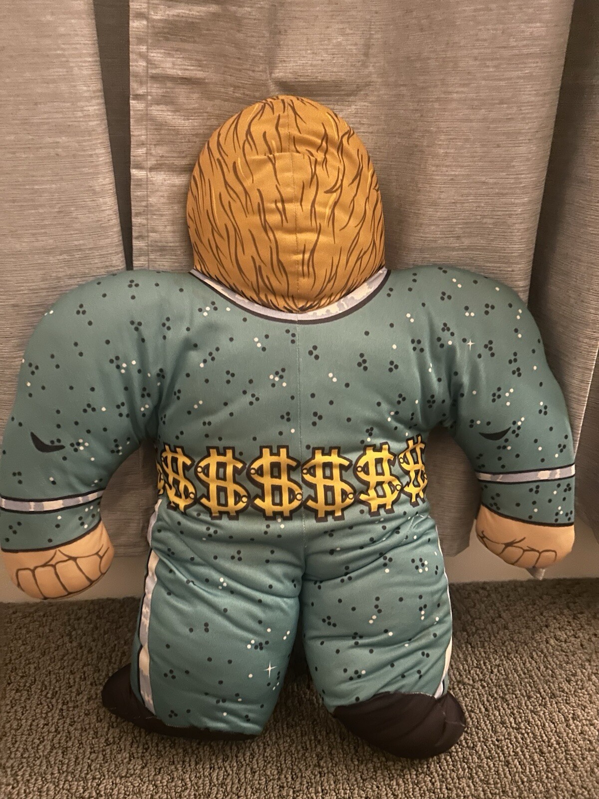 Million Dollar Man Ted Dibiase Wrestling Buddy Signed By Ted Dibiase $$$$$$