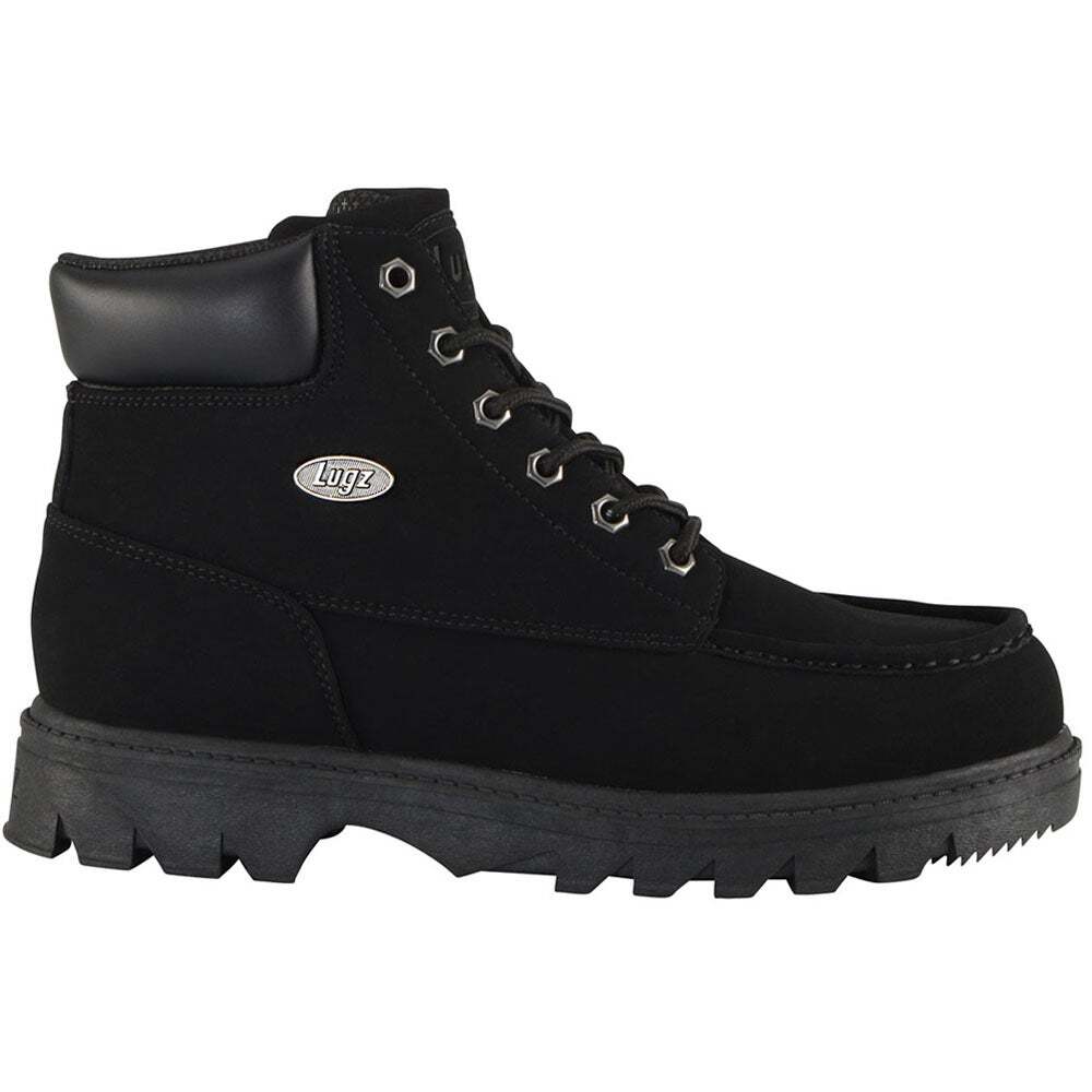 Lugz Warsaw 6 Inch Slip Resistant Soft Toe Work  Mens Black  MWARSD-001