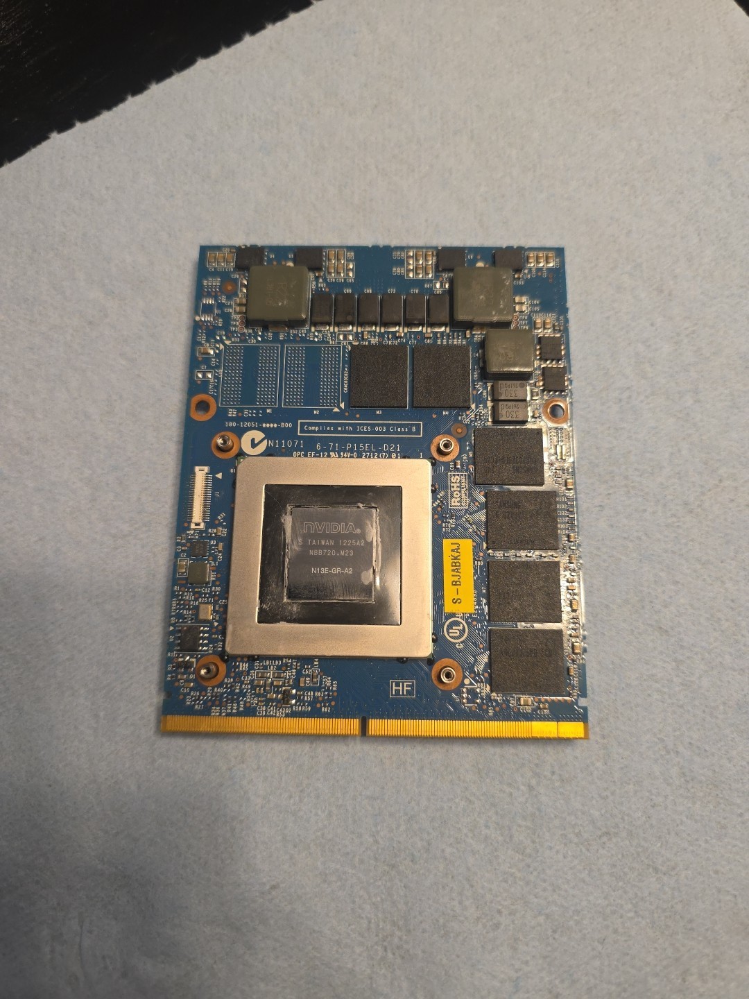 CLEVO P150EM P170EM GTX 670MX GDDR5 3GB 6-71-P15EL-D21-D