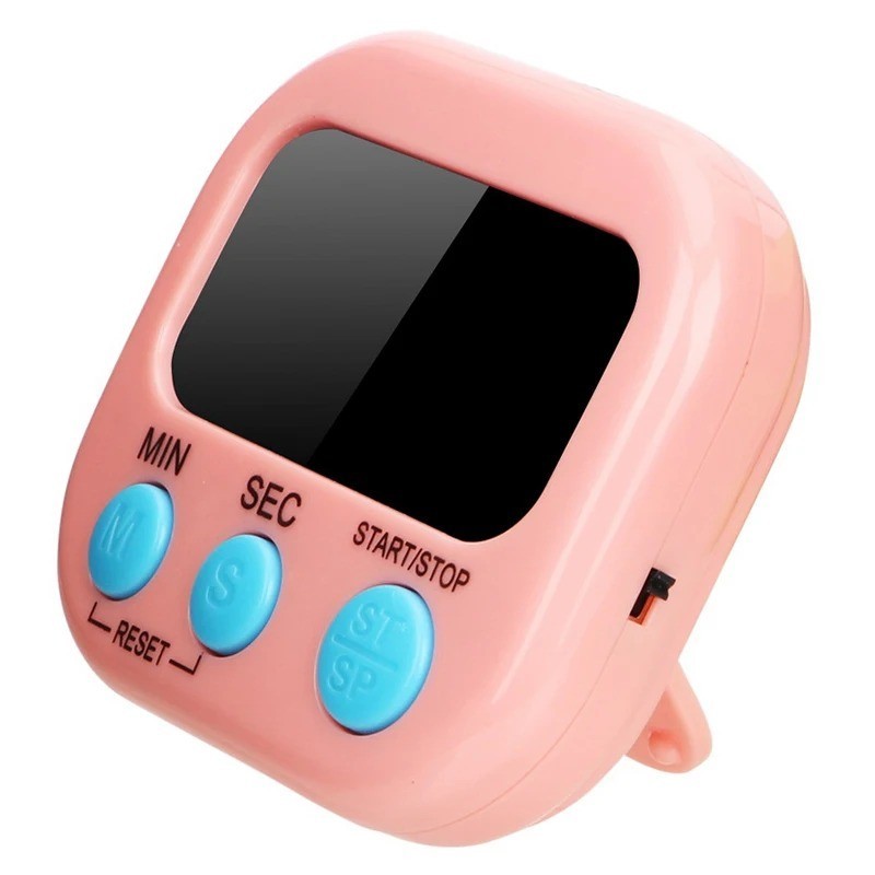 Large LCD Digital Kitchen Cooking Timer Count Down Up Clock Loud Alarm Magnetic