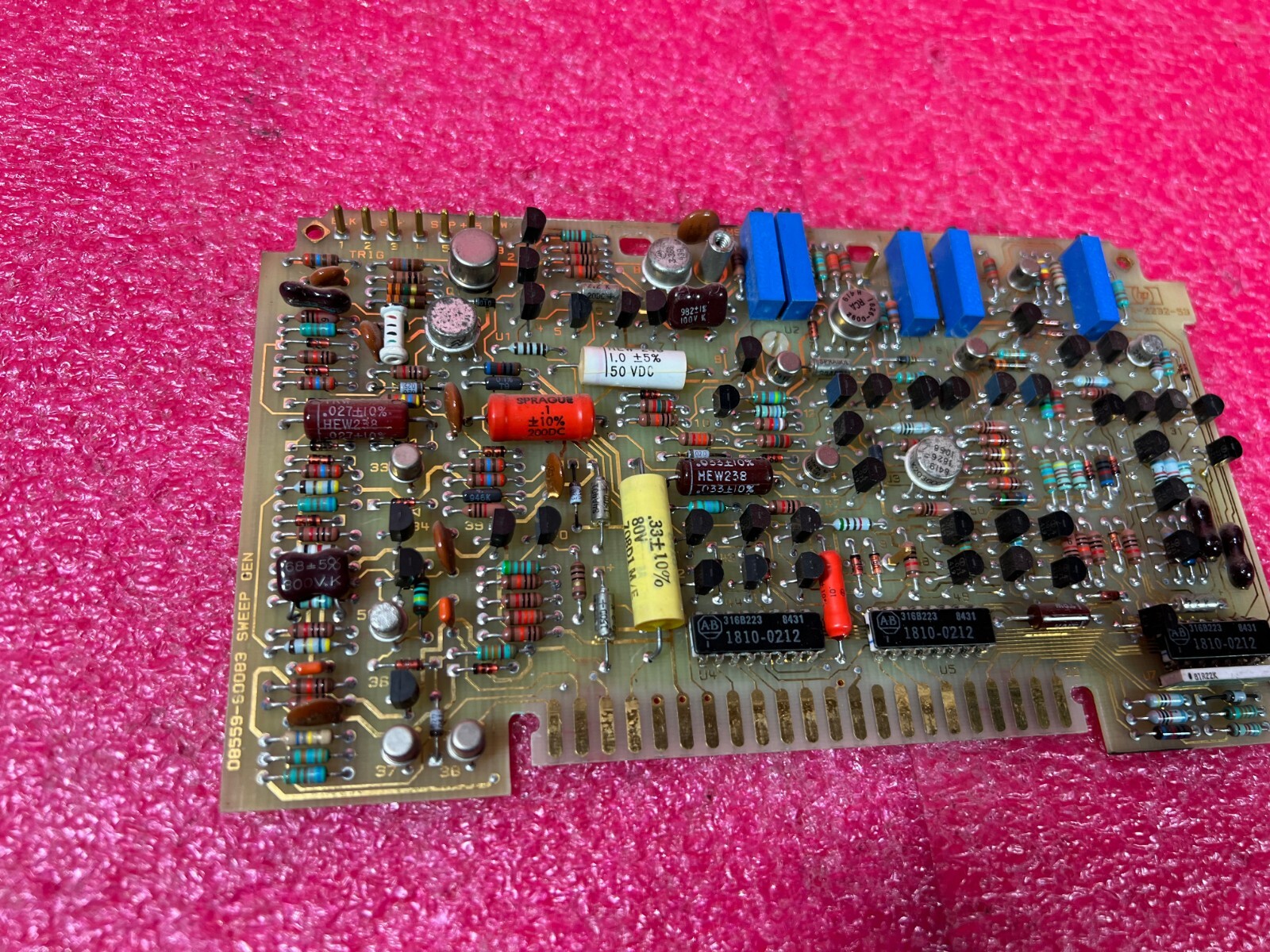 HP 853A Spectrum Analyzer DISPLAY 8559A Board 08559-60083