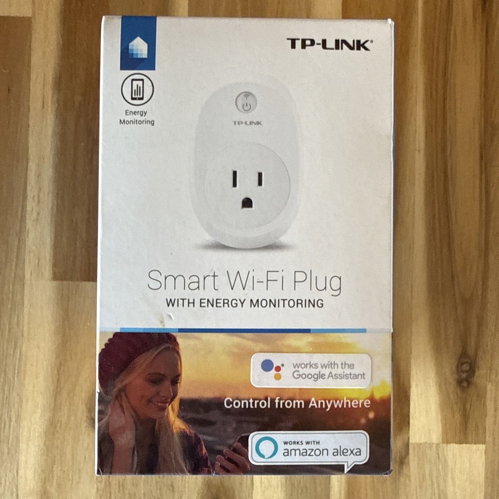 TP-LINK Smart Wi-Fi Plug, App-Controlled, United States Plug, White