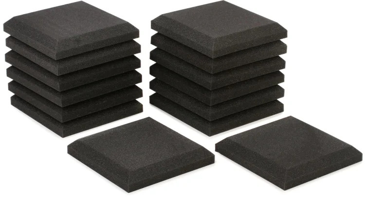Auralex SonoFlat Panels - 1' x 1' 14-pack - Charcoal