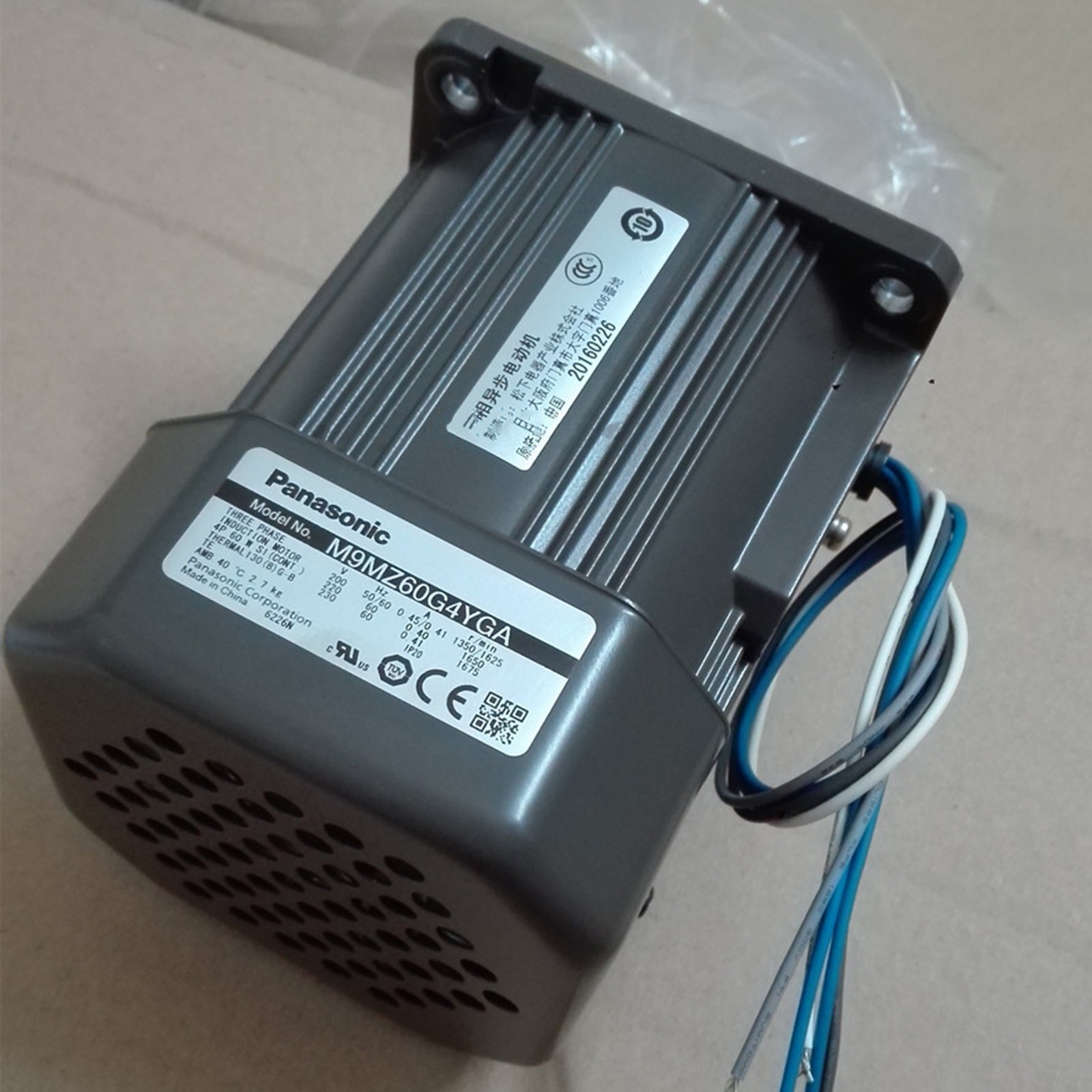 1PC New Panasonic M9MZ60G4YGA Motor 60W Expedited Shipping