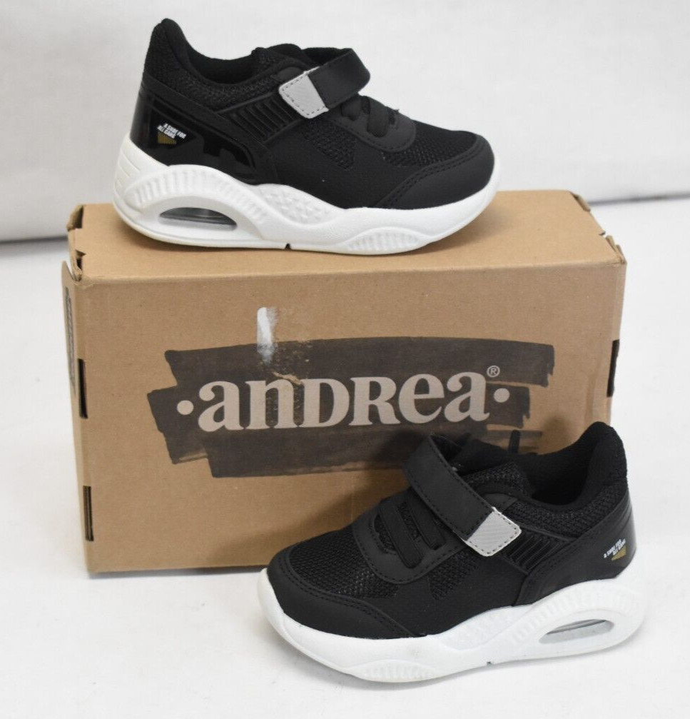 Andrea Sport Sneaker Black Shoes Kids Unisex Sportswear Kids Size 9 3043981