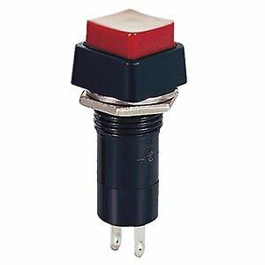 Push Button Switch MOMENTARY-ON Normally Open (SPST)"RED"
