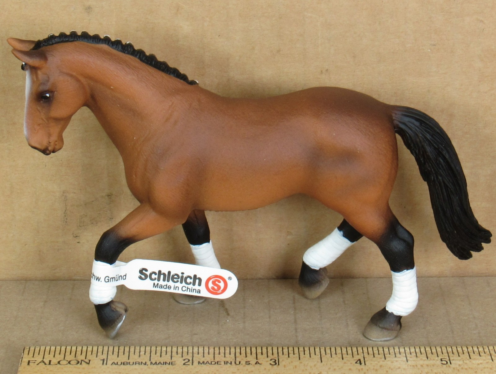 Schleich 13296 Horse Hanoverian Mare Dressage *Retired/Farm Life/NWT*