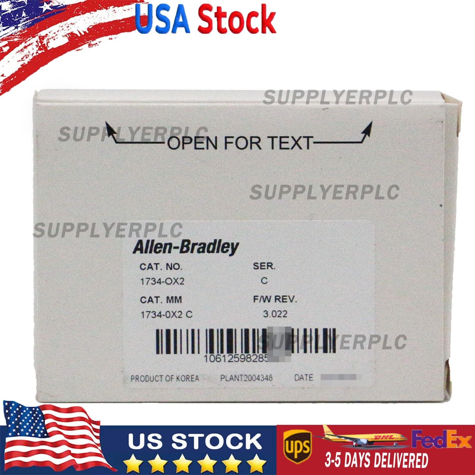 AB 1734-OX2 POINT I/O 2-Relay Digital Contact Output Module 1734ox2  US Free Tax