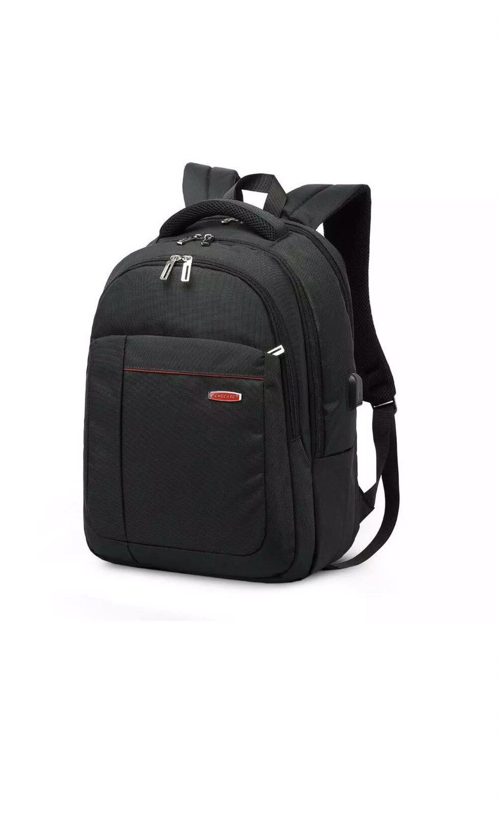 FengCase Men and women travel laptop backpack, large college backpack   Black