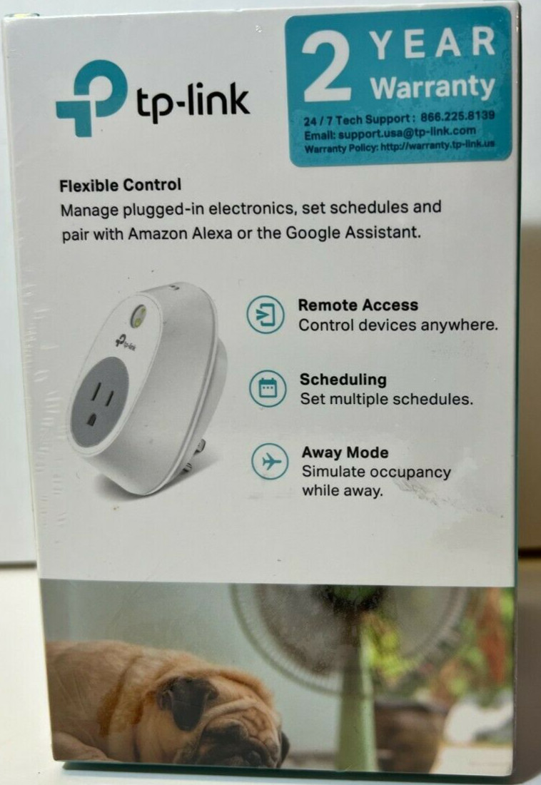 TP-Link HS100 Wi-Fi Smart Plug Kit: New/Sealed