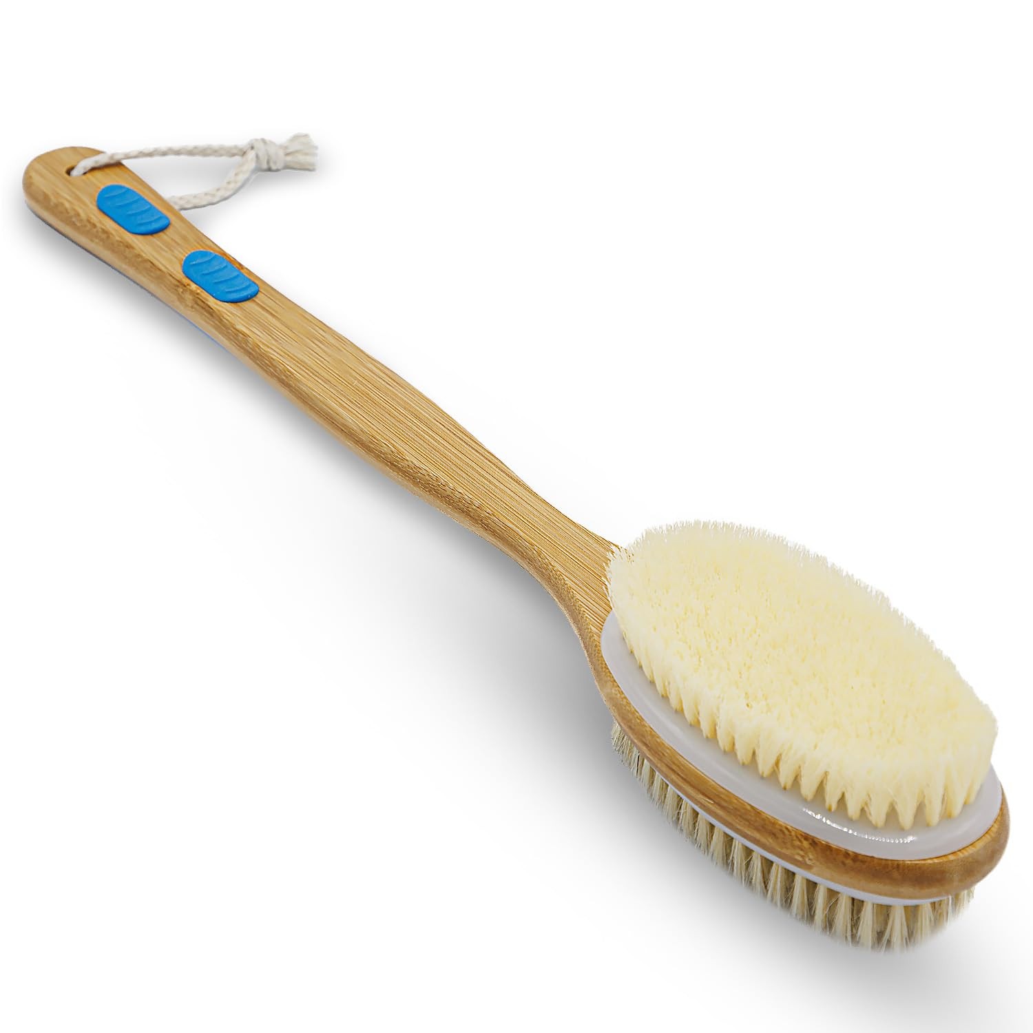 SereneLife 2-in-1 Hair Removal Tool Double-Sided Cat + Dog Brush w/Wooden Handle