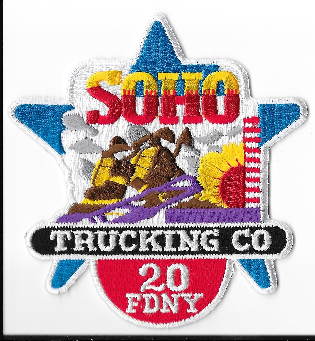 New York Fire Department (FDNY) Truck 20 Soho Patch V1