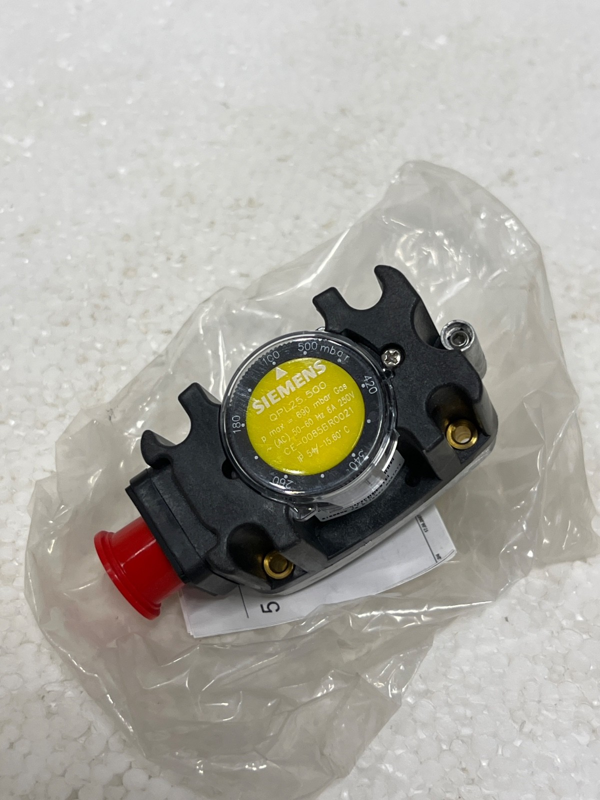 Siemens QPL25.500 Pressure Switches f