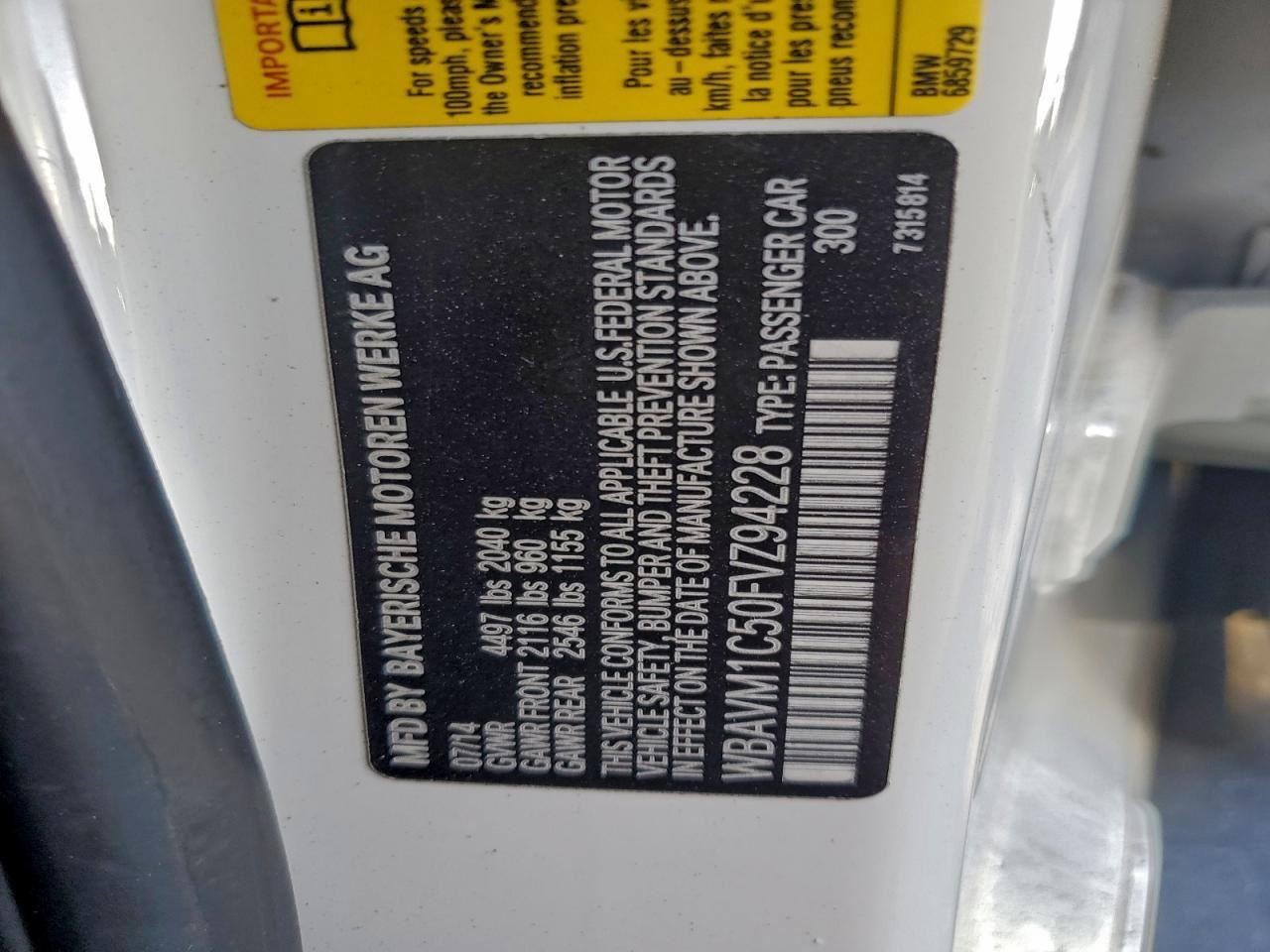 X1 2015 Glove Box 5010486