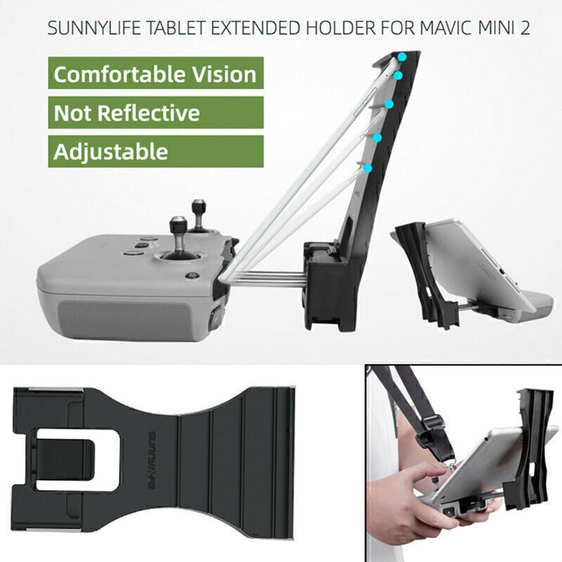 7.9~10.5"Tablet Holder Extend Bracket For DJI Mavic Air 2S Mini 2 Remote Control