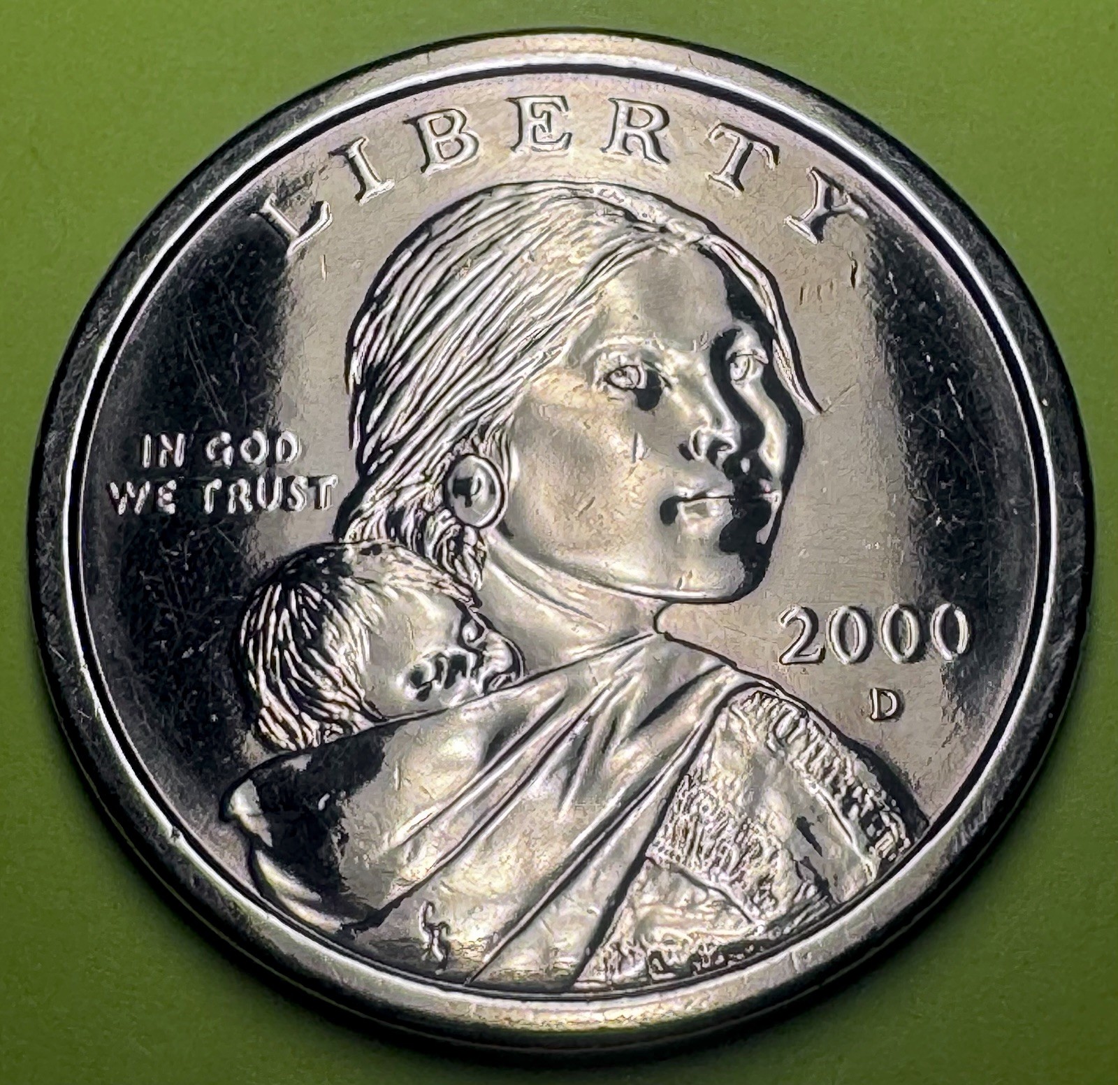 2000 d sacagawea dollar PL Uncirculated