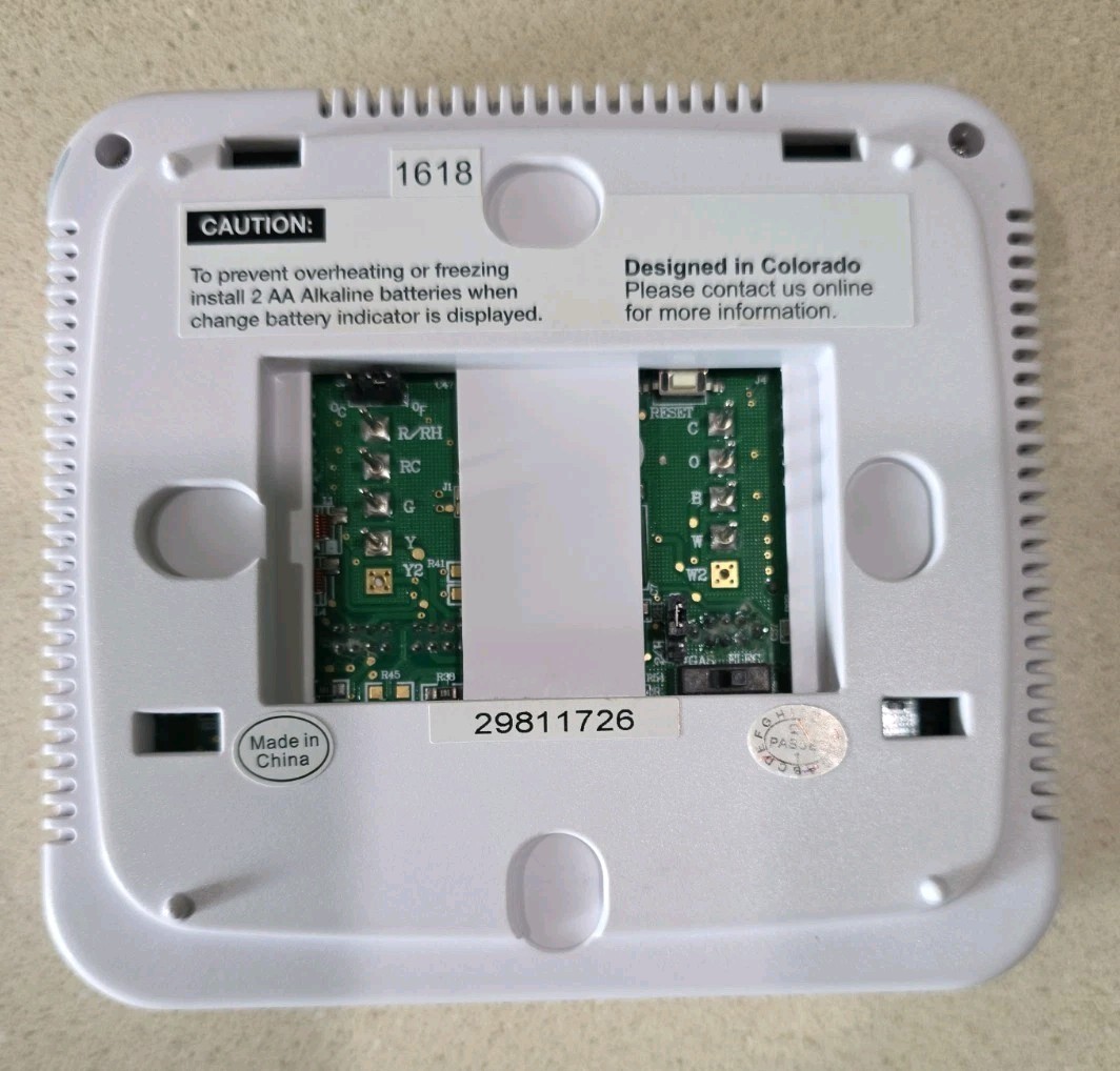 VIVE COMFORT TP-P-705 Programmable Thermostat Single Stage TESTED