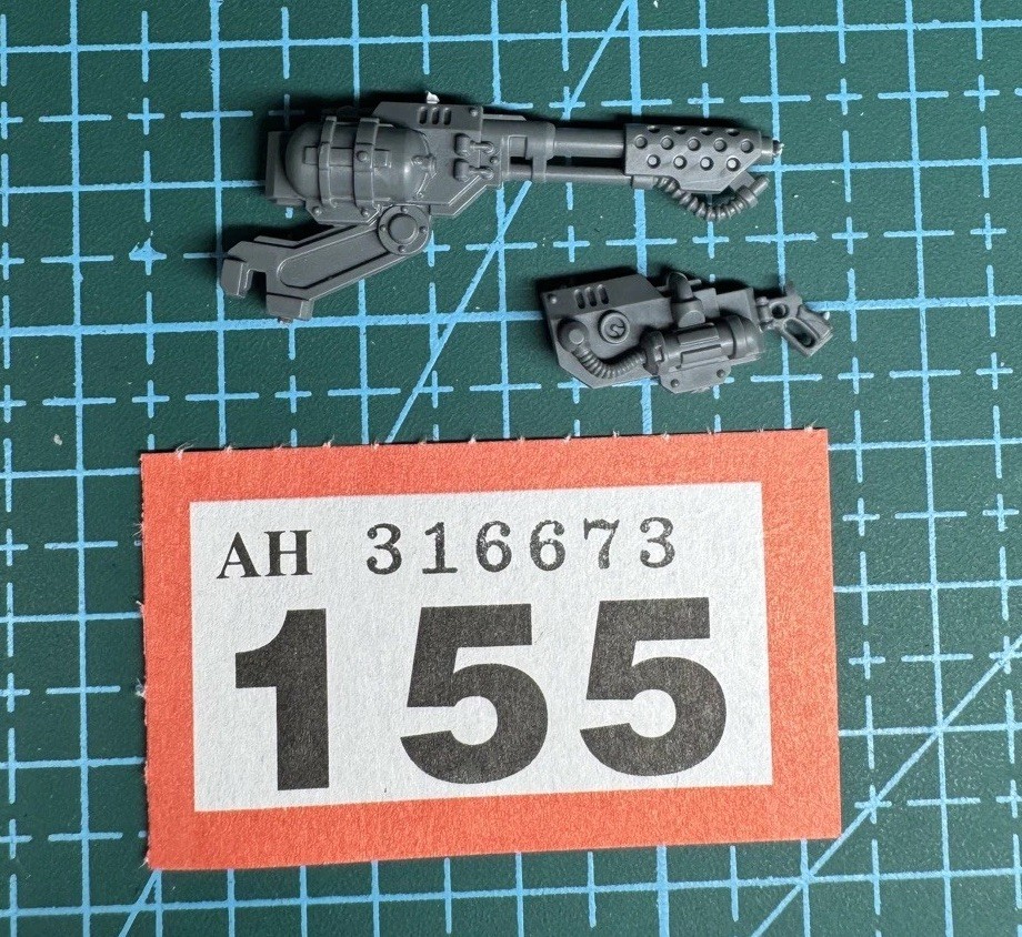 Solar Auxilia Leman Russ Heavy Flamer Sponson Gun Militarum Vehicle 40K Guard