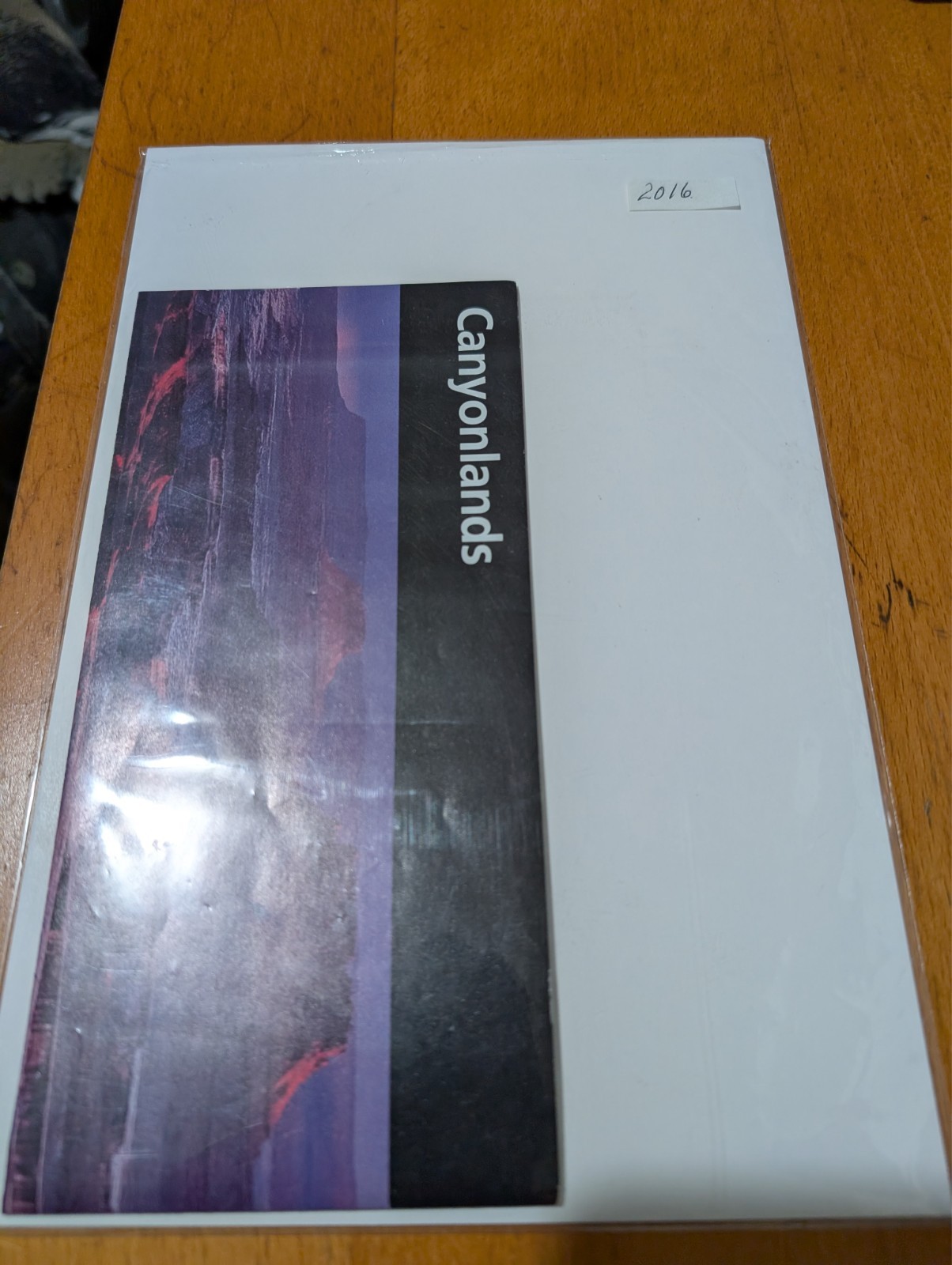 Map Canyonlands National Park, Utah 2016 EXCELLENT CONDITION