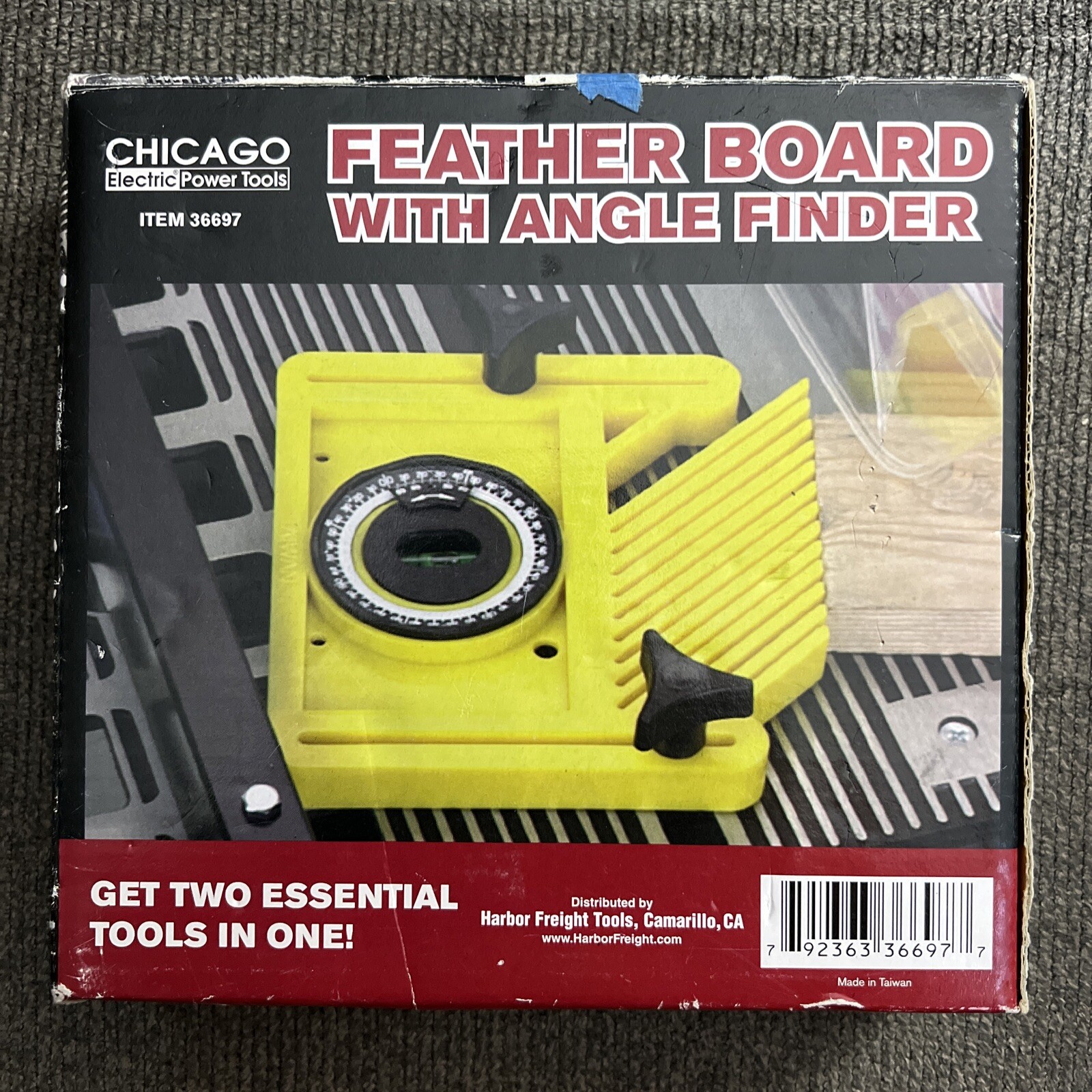Multi-Function Woodworking Feather Board P-36697 No Screws.