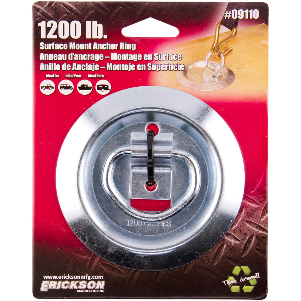 Erickson Surface Mount Anchor - 1200 LB | 09110