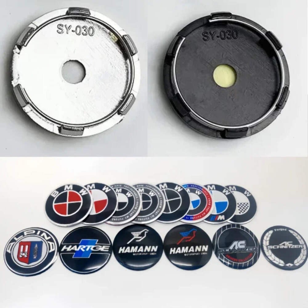 60mm-4pcs BMW hub cover tire center is suitable for hub cover replacement parts