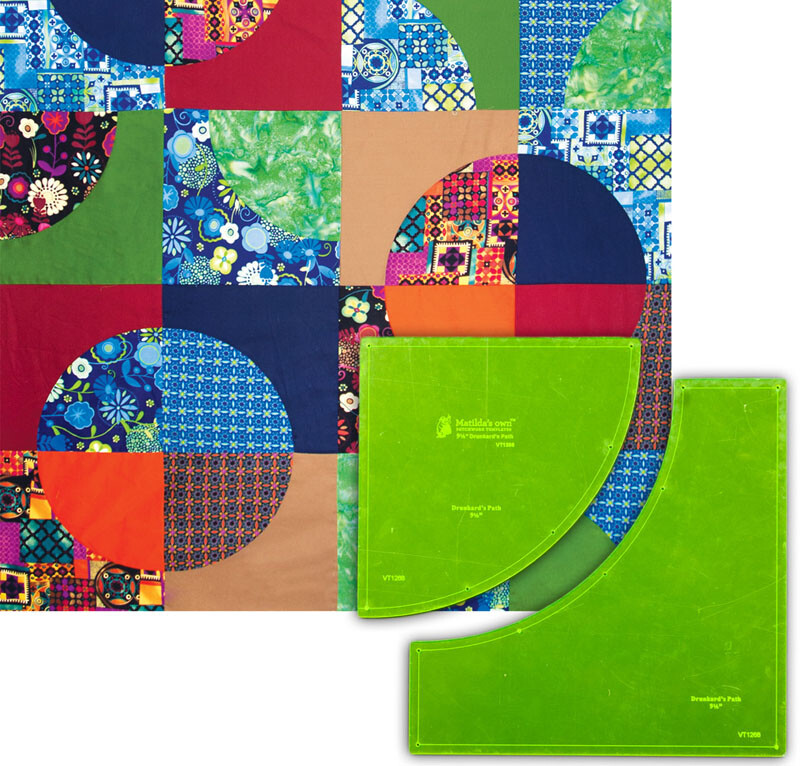 Drunkards Path Template Sets Matilda's own. Choose from sizes 3 inch to 12 inch