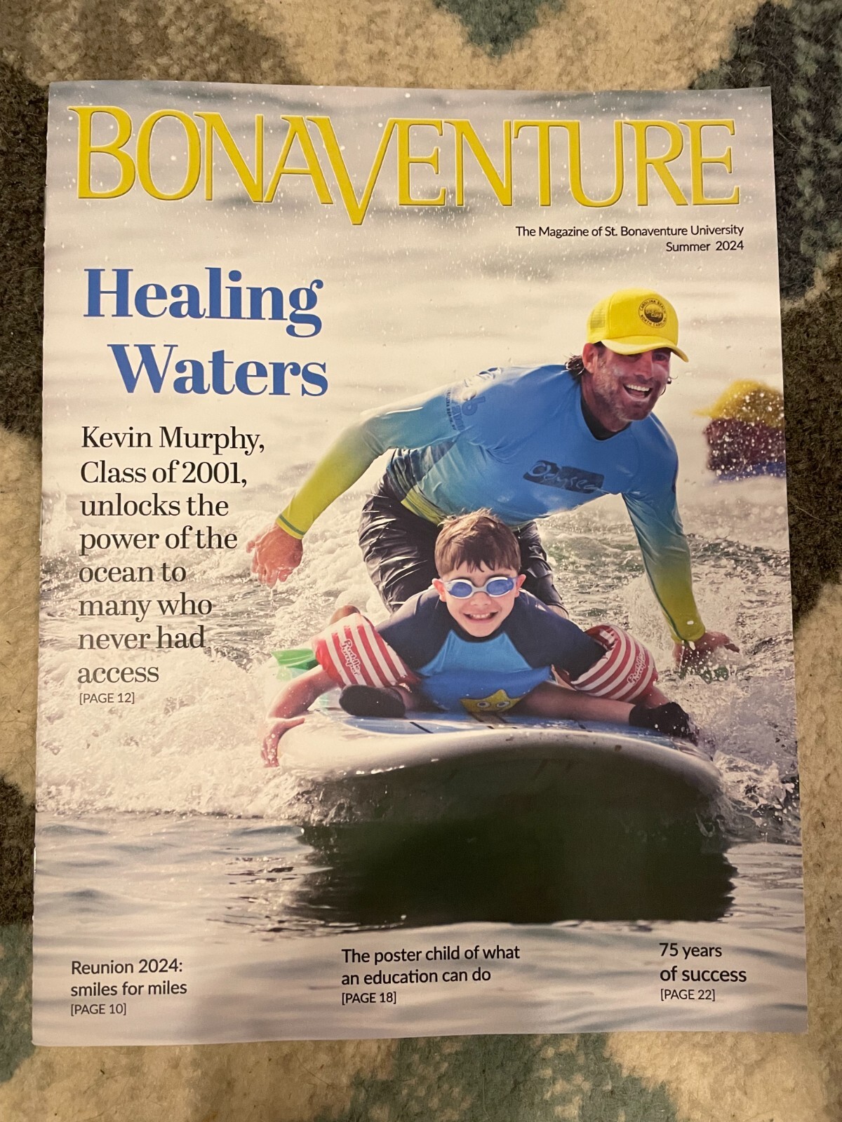 ST BONAVENNTURE UNIVERSITY  HEALING WATERS SUMMER 2024