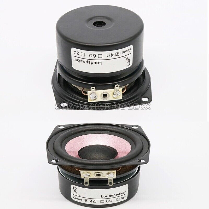 20W 4Ohm 2.5inch Power Amplifier Speaker Hi-Fi High Sensitivity Home Audio