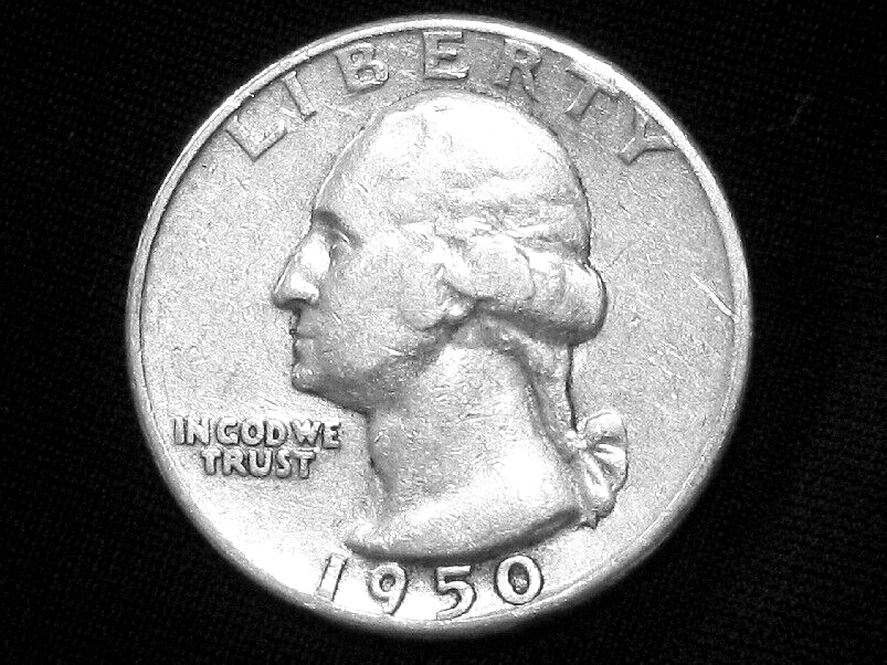 1950 Washington Quarter --- Extra Fine +++