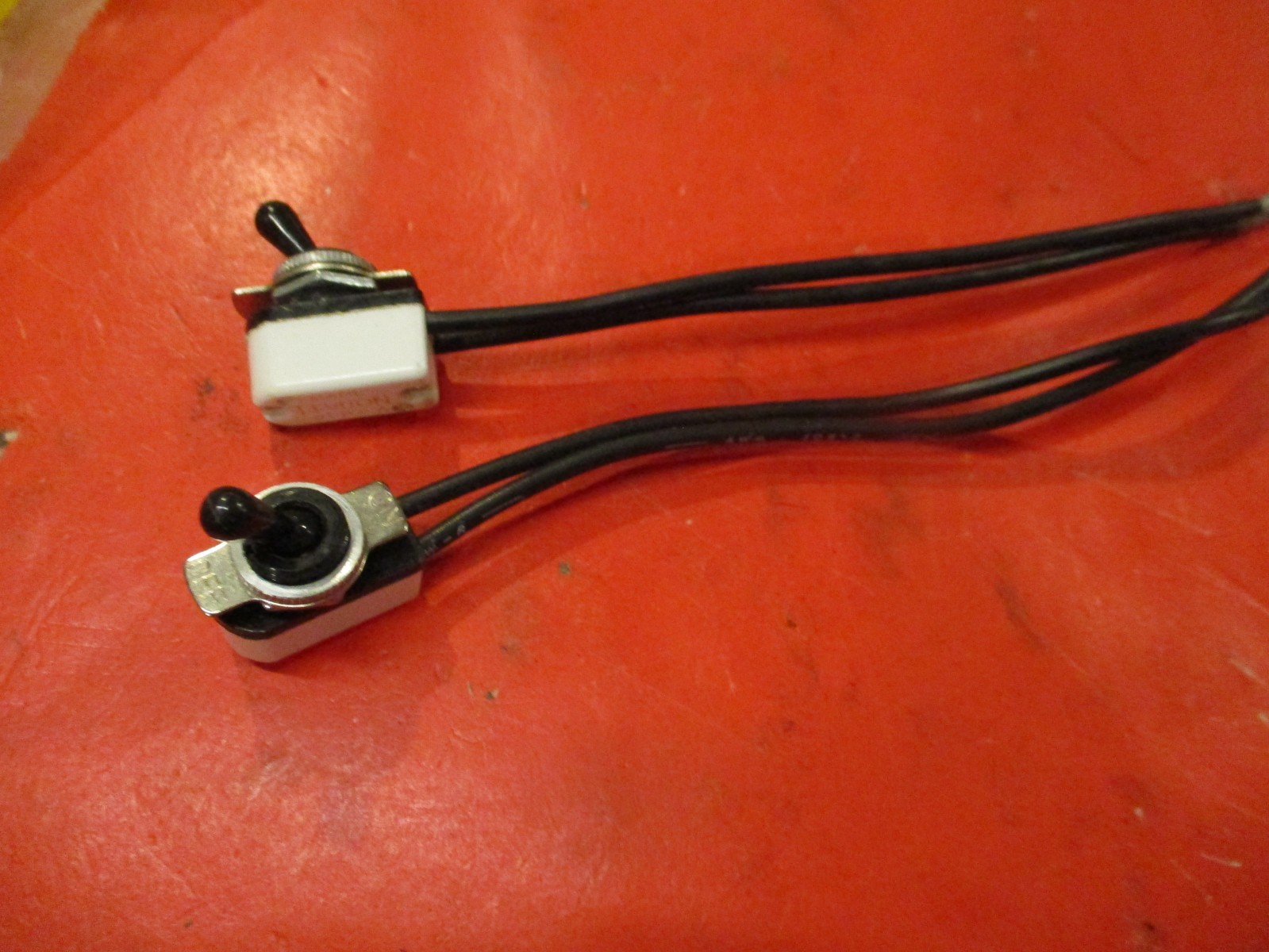 TOGGLE SWITCH WITH WIRE  -LEVITON MADE IN USA  LOT OF- 2