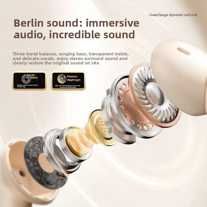 2026 Wireless Bluetooth 5.4 Earbuds Headphones For iPhone Samsung Galaxy Android