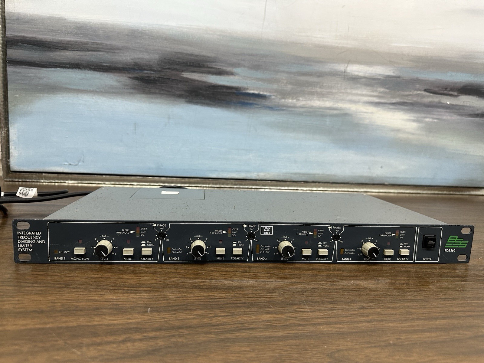 BSS FDS-360 Frequency Dividing System Crossovers - With Two Cards