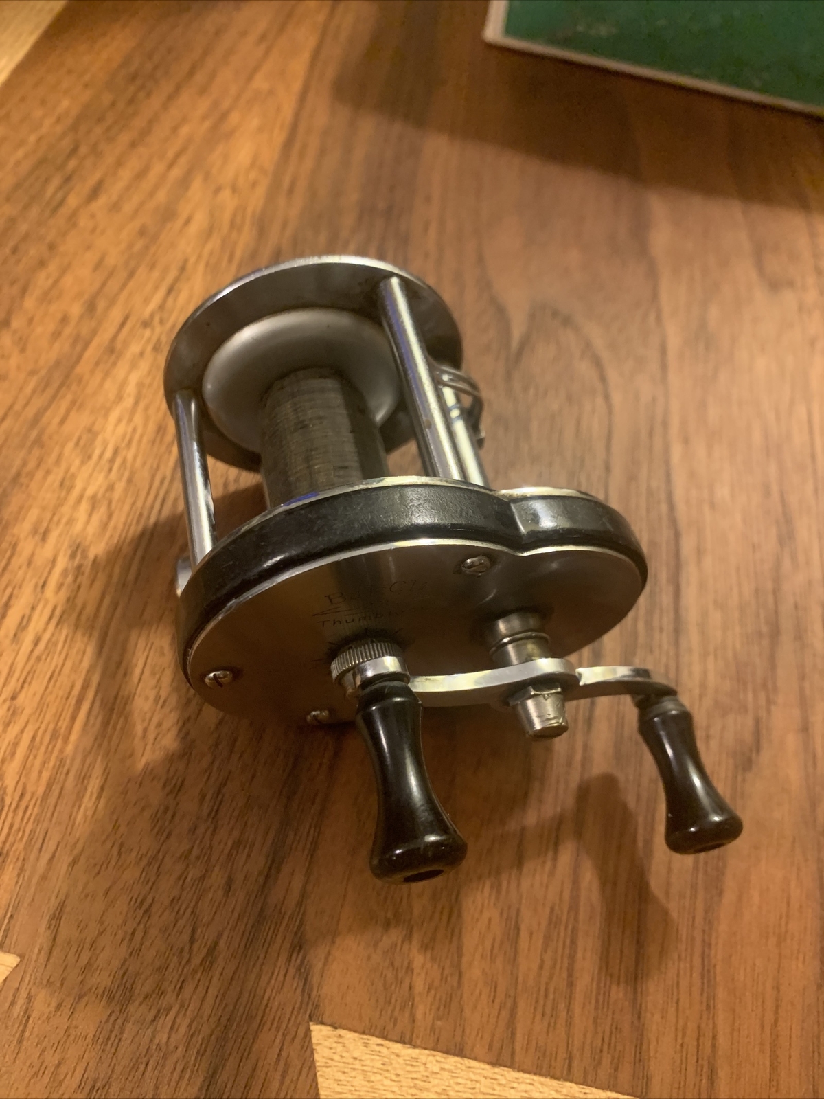 VINTAGE  KALAMAZOO TACKLE  CO. BAL CL1 CLI 23 THUMBLESS FISHING REEL rare model