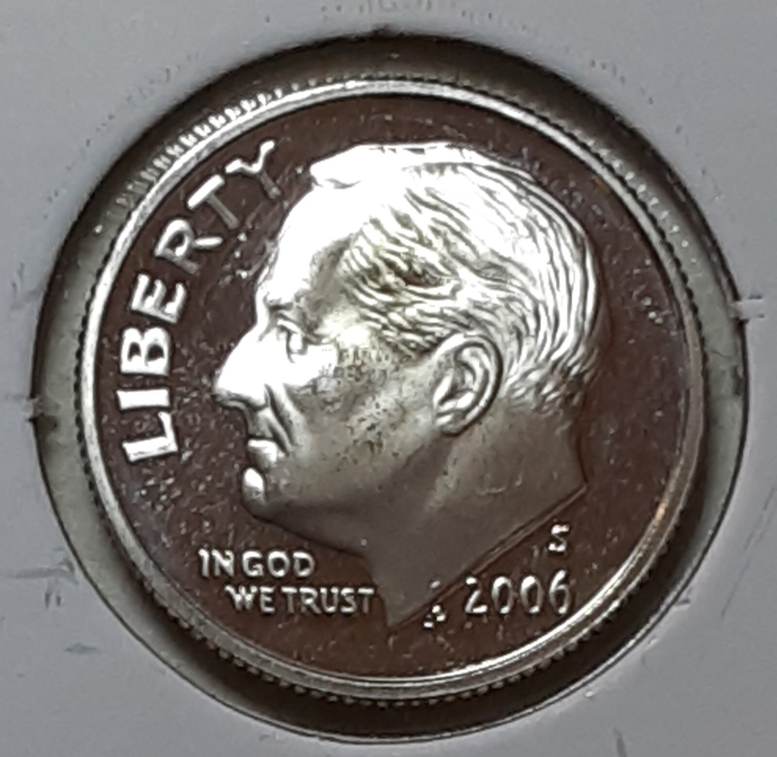 2006 Roosevelt Dime  S - PROOF -  SILVER